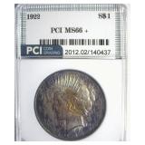 1922 Peace MS66+ LISTS $2500