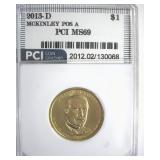 2013-D Pos A $1 Mckinley PCI MS69