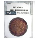 1886 Morgan PCI MS65+ VIbrant Color