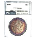 1900 Morgan PCI MS65 Fabulous Color