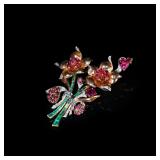 Retro-Period (Circa 1940-1950) Two-Tone-Gold,...