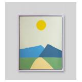 ETEL ADNAN (1925-2021), ATTRIBUTED TO, OIL ON...