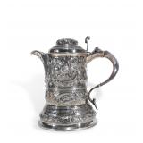 1750 British Georgian Sterling Silver Tankard /...
