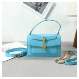 Bvlgari Serpenti-Forever Handbag, Peacock-Blue...