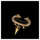 Museum-Quality 1850s Etruscan Revival Two-Head...