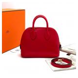 Herm??s Bolide Mini 1923 Handbag, Rouge de...
