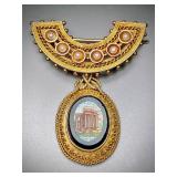 Mid-19th Century Italian Micromosaic Multi-Wear...