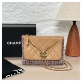Chanel Twin-Star Chain Shoulder Bag,...