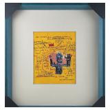 Jean-Michel Basquiat, *All Colored Cast*