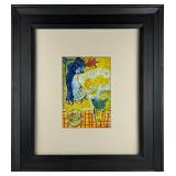 Marc Chagall, 'L'oiseau rouge au-dessus des...