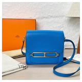 Herm??s Roulis 19 Cross-Body Bag, Blue Electric...