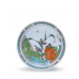 19th Century Hand-Painted Famille Rose Meissen...