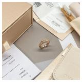 Bvlgari Serpenti Viper Ring, 18K Rose Gold,...