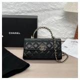 Chanel 26S Kelly Horizontal Top-Handle WOC,...