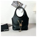 Chanel 26P Seasonal Ring-Handle Hobo Basket...