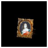 Victorian 21-Karat Gold Brooch (88.59% gold...