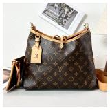 Louis-Vuitton Carryall PM, Monogram Canvas,...