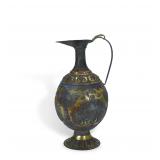 Sasanian-Persian Gilt-Silver Ewer with Figures...
