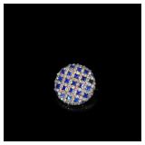 Victorian-Era (Circa 1860-1880) Gold Sapphire &...
