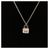 Herm??s Amulettes Constance Necklace, 18K...
