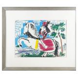 Pablo Picasso, 'Jacqueline on Horseback',...