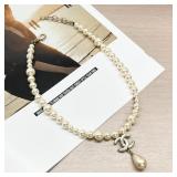 Chanel Vintage Graduated-Pearl Necklace,...