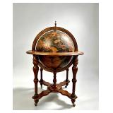 Italian Zoffoli Vintage Globe Bar