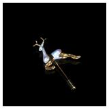 20th-Century 18-Karat-Gold Natural...