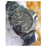 Panerai Luminor GMT, Black Ceramic, Black Dial,...