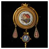 Victorian Era (1837-1901) Italian 22K Gold...