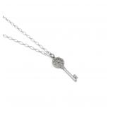 Tiffany & Co. Keys Daisy-Key Diamond Necklace,...