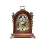 German Antique Small Handled Table Clock