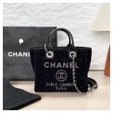 Chanel 26A Classic Flap Mini, Black-Silver...