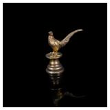 19th-Century European Silver-Gilt Gem-Set...