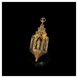 19th-Century Gothic-Revival Solid-Gold...