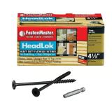 $53 FastenMaster HeadLok 4-1/2 in. L Black...