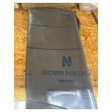 $40 Lot of 2 - Grade 40 shower pan liner