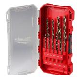 $40 Cobalt Red Helix Drill Bit Set for Drill...