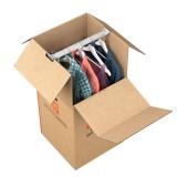 $13 Medium Wardrobe Moving Box with Metal Bar only