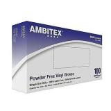$28 Lot of 10 - Ambitex V5201 Series - Gloves -...