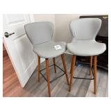 2 Gray Barstools