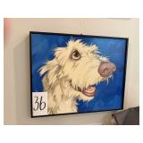 Williams Dog Painting 20'x16'