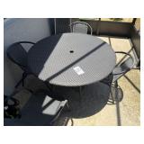 Patio Table with 4 chairs