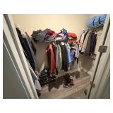 Contents of Master Bedroom Closet