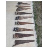 8 saws and 1 blade without handle