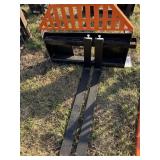 Wolverine skid steer pallet forks