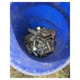 Bucket of pins
