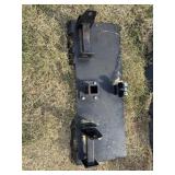 Skid steer plate trailer mover