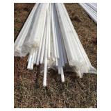 Appx 100 - 1/2' sched 80 PVC 10' sticks
