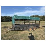 1998 MEBT stock trailer